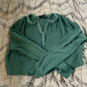 Urban Outfitters Green Long Sleeve